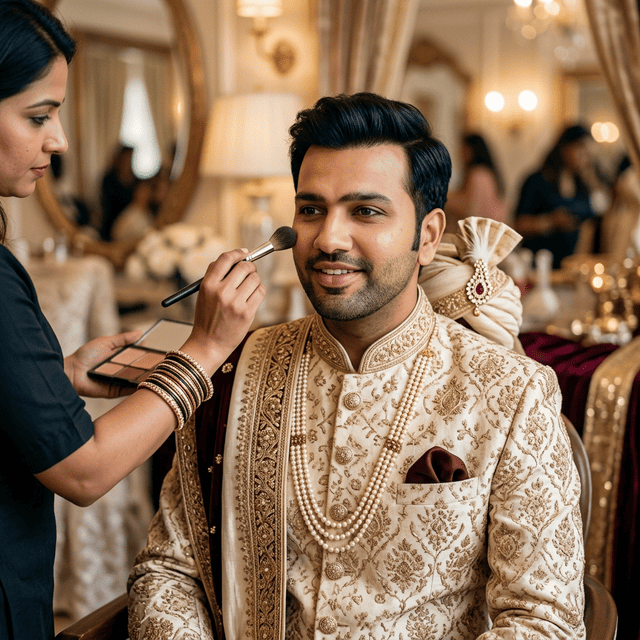 Groom Makeup